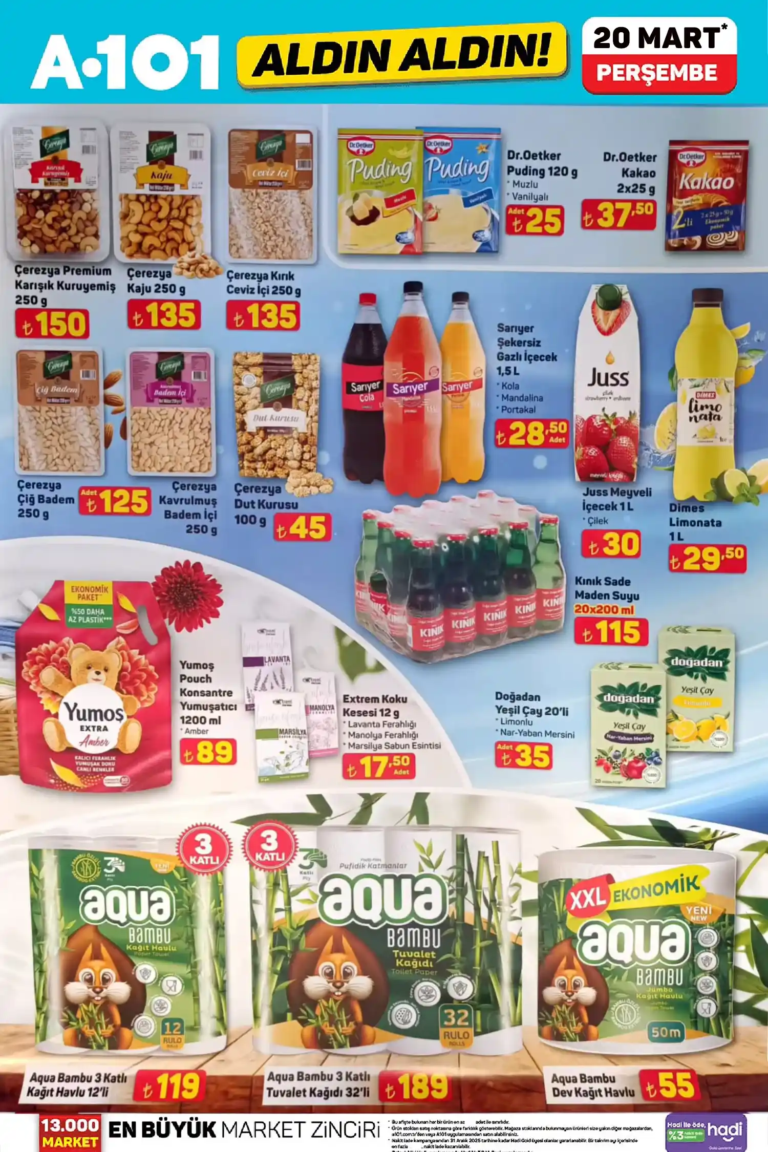 A101 20 Mart 2025 Aktüel Ürünler Kataloğu