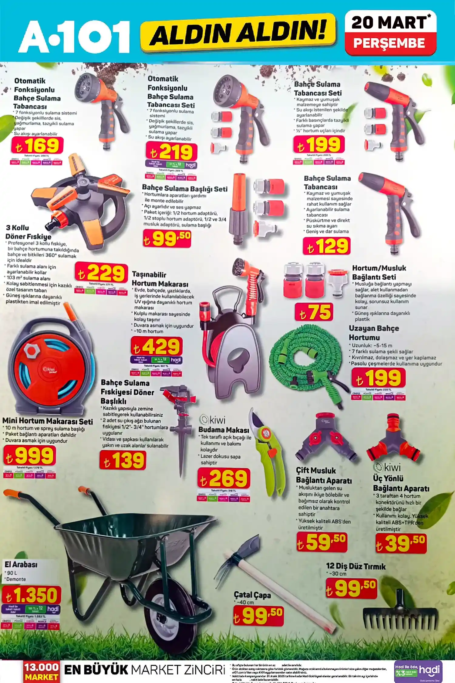 A101 20 Mart 2025 Aktüel Ürünler Kataloğu