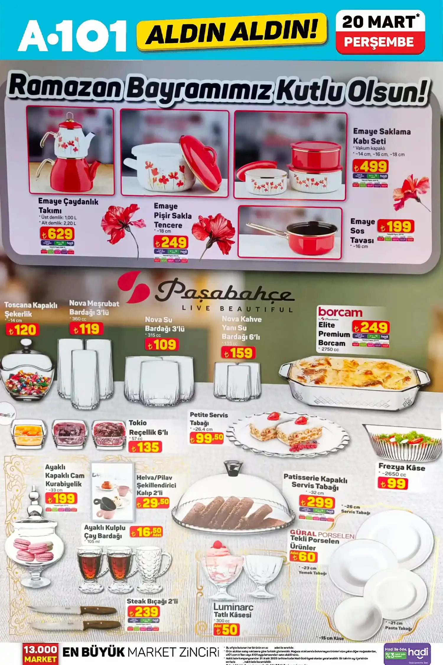 A101 20 Mart 2025 Aktüel Ürünler Kataloğu