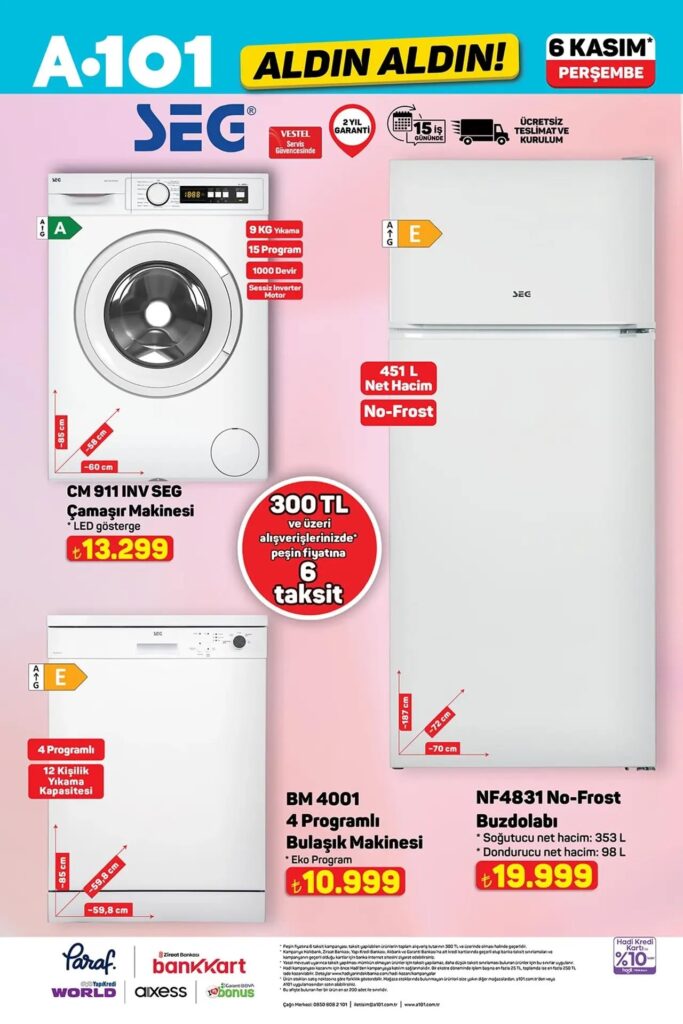 A101 6 Kasım 2025 Aktüel Ürünler Kataloğu