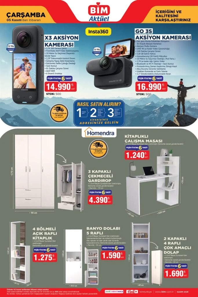 BİM 4 Kasım 2025 Aktüel Ürünler Kataloğu: Temel Tüketimden Donuk Ürünlere Geniş Yelpaze! BİM 4 Kasım 2025 Aktüel Ürünler Kataloğu: Temel Tüketimden Donuk Ürünlere Geniş Yelpaze!