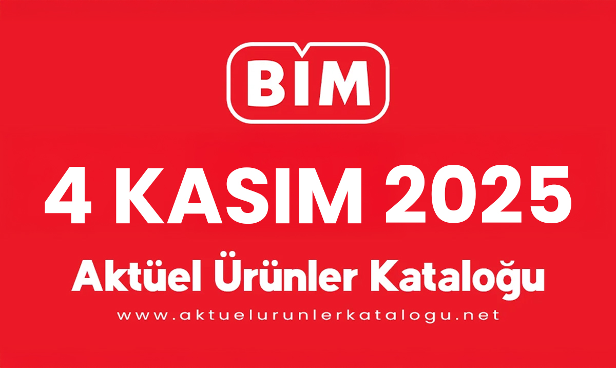 BİM 4 KASIM 2025 Aktüel Ürünler Kataloğu