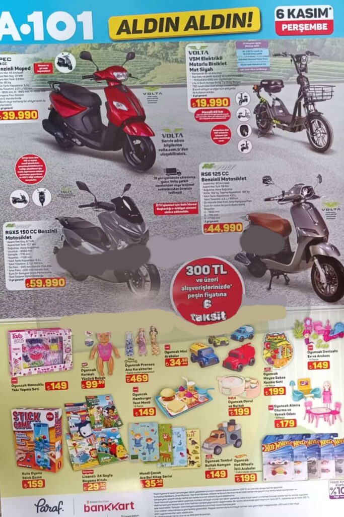 A101 6 Kasım 2025 Aktüel Ürünler Kataloğu