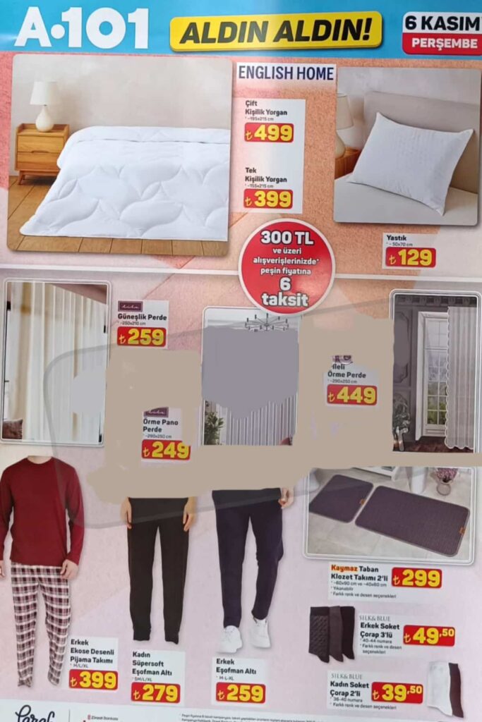 A101 6 Kasım 2025 Aktüel Ürünler Kataloğu