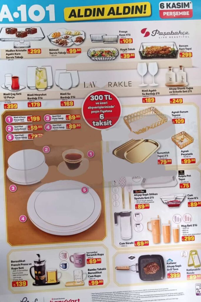 A101 6 Kasım 2025 Aktüel Ürünler Kataloğu