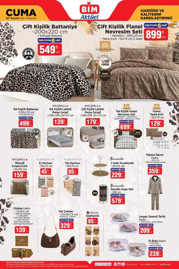 BİM 7 Kasım 2025 Aktüel Ürünler Kataloğu BİM 7 Kasım 2025 Aktüel Ürünler Kataloğu