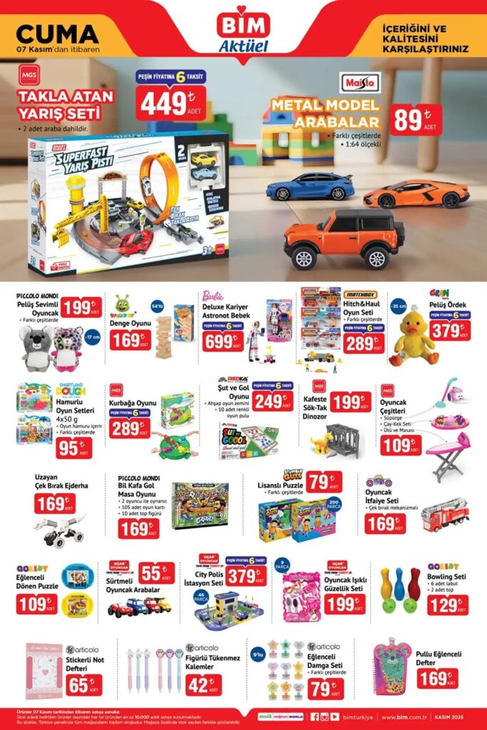 BİM 7 Kasım 2025 Aktüel Ürünler Kataloğu BİM 7 Kasım 2025 Aktüel Ürünler Kataloğu