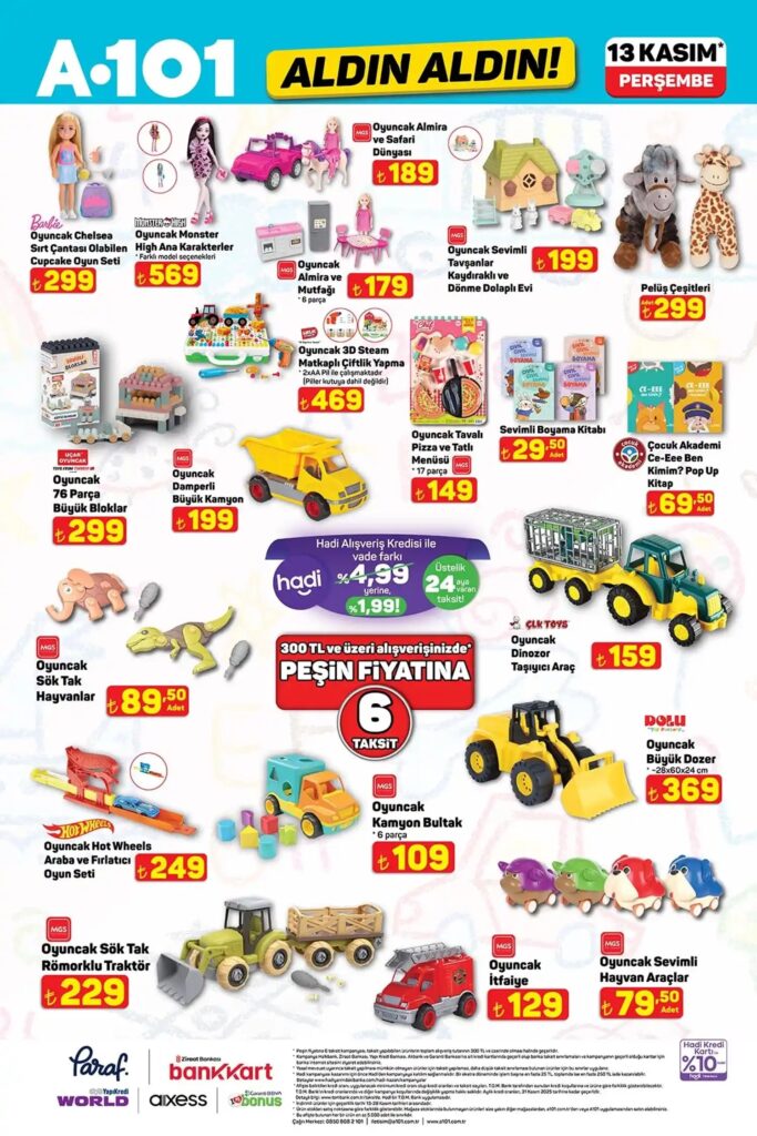 A101 13 Kasım 2025 Kataloğu