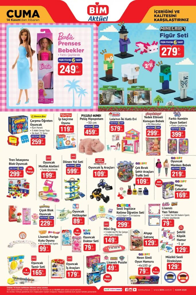 BİM 14 Kasım 2025 Aktüel Kataloğu: Teknoloji, Beyaz Eşya ve Züccaciyede Kaçırılmayacak Fırsatlar BİM 14 Kasım 2025 Aktüel Kataloğu