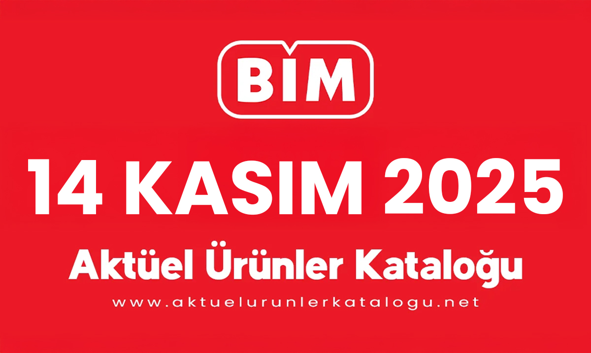 BİM 14 Kasım 2025 Aktüel Kataloğu