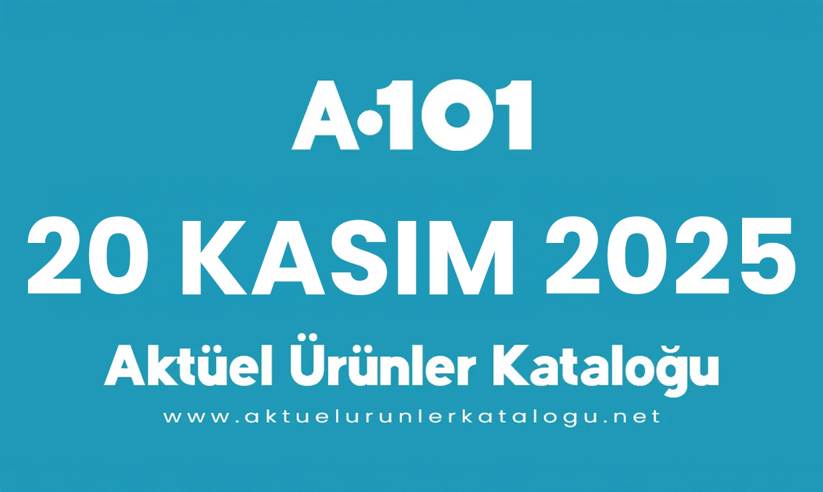 A101 20 Kasım 2025 Kataloğu
