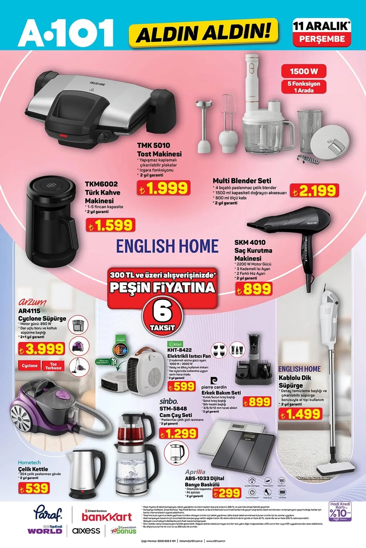 A101 11 Aralık Aktüel Ürün Kataloğu: Dev Ekran TV'ler, Motosiklet Ekipmanları ve Teknolojide Fiyat Avantajı A101 11 Aralık 2025 Aktüel Ürünler Kataloğu