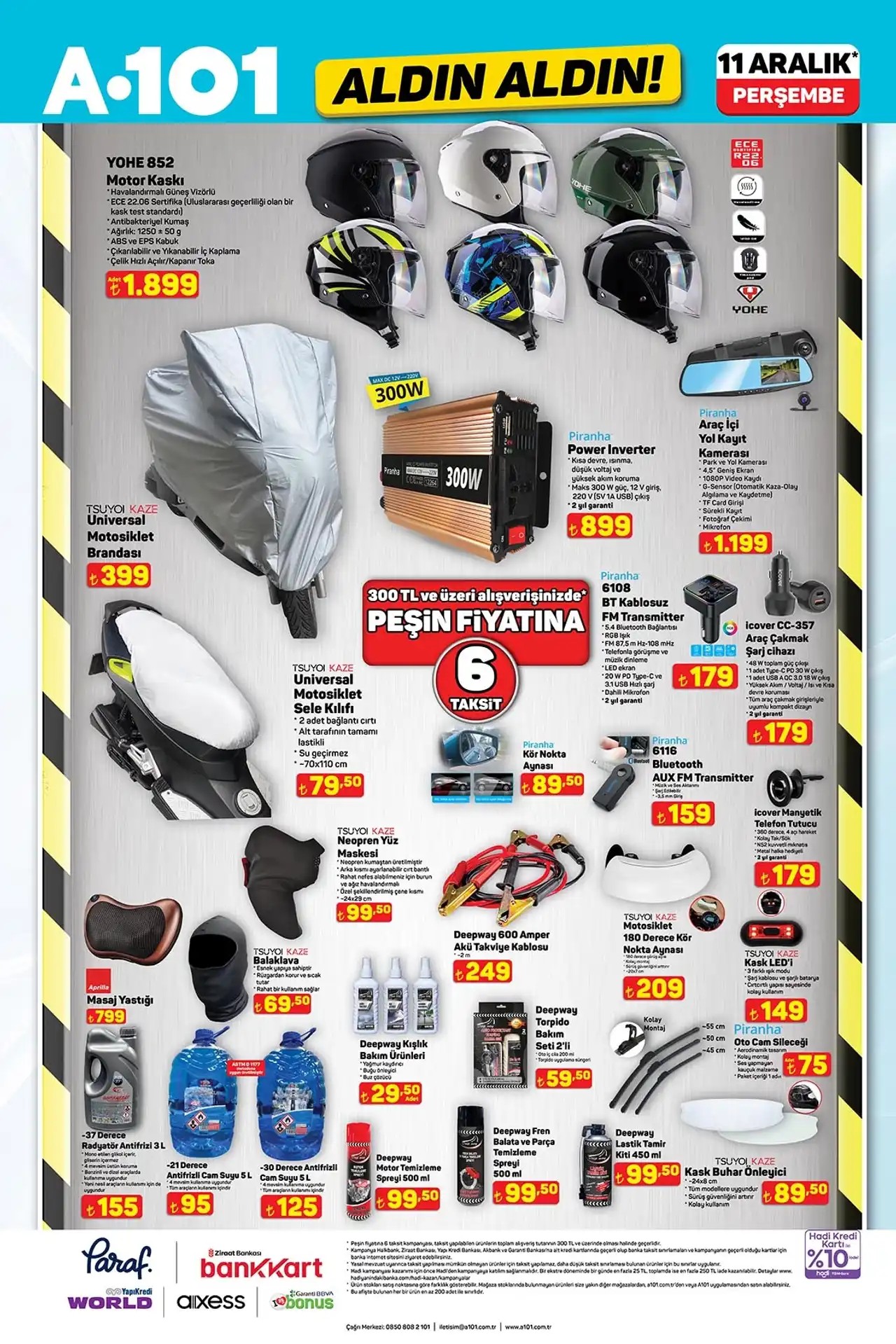 A101 11 Aralık Aktüel Ürün Kataloğu: Dev Ekran TV'ler, Motosiklet Ekipmanları ve Teknolojide Fiyat Avantajı A101 11 Aralık 2025 Aktüel Ürünler Kataloğu