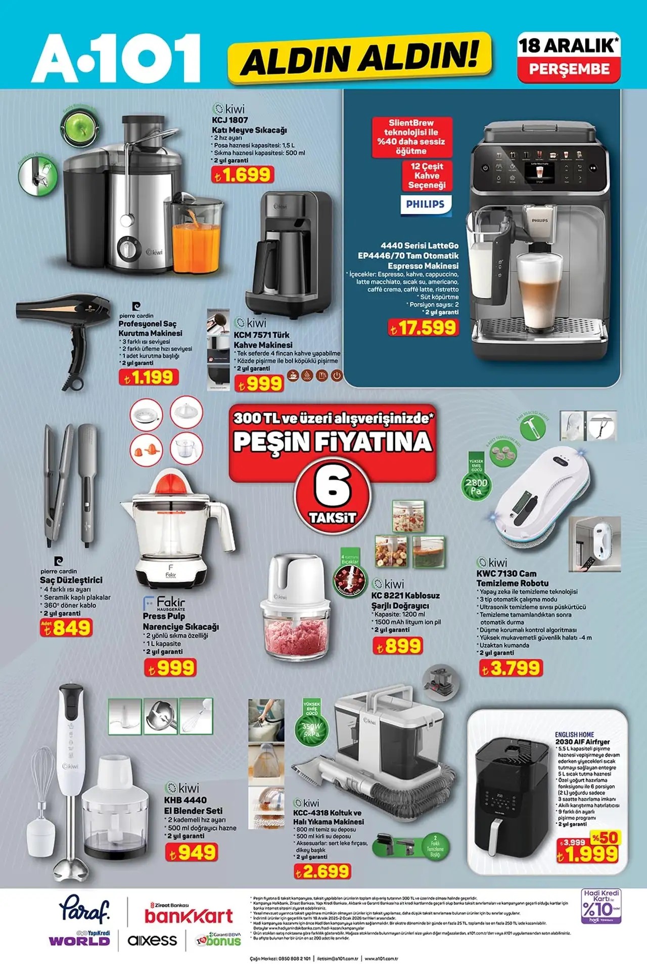 A101 18 Aralık 2025 Aktüel Kataloğu: Dev Ekran TV'ler, Gaming Setleri ve Büyük Motorlu Araç Fırsatları A101 18 Aralık 2025 Aktüel Kataloğu