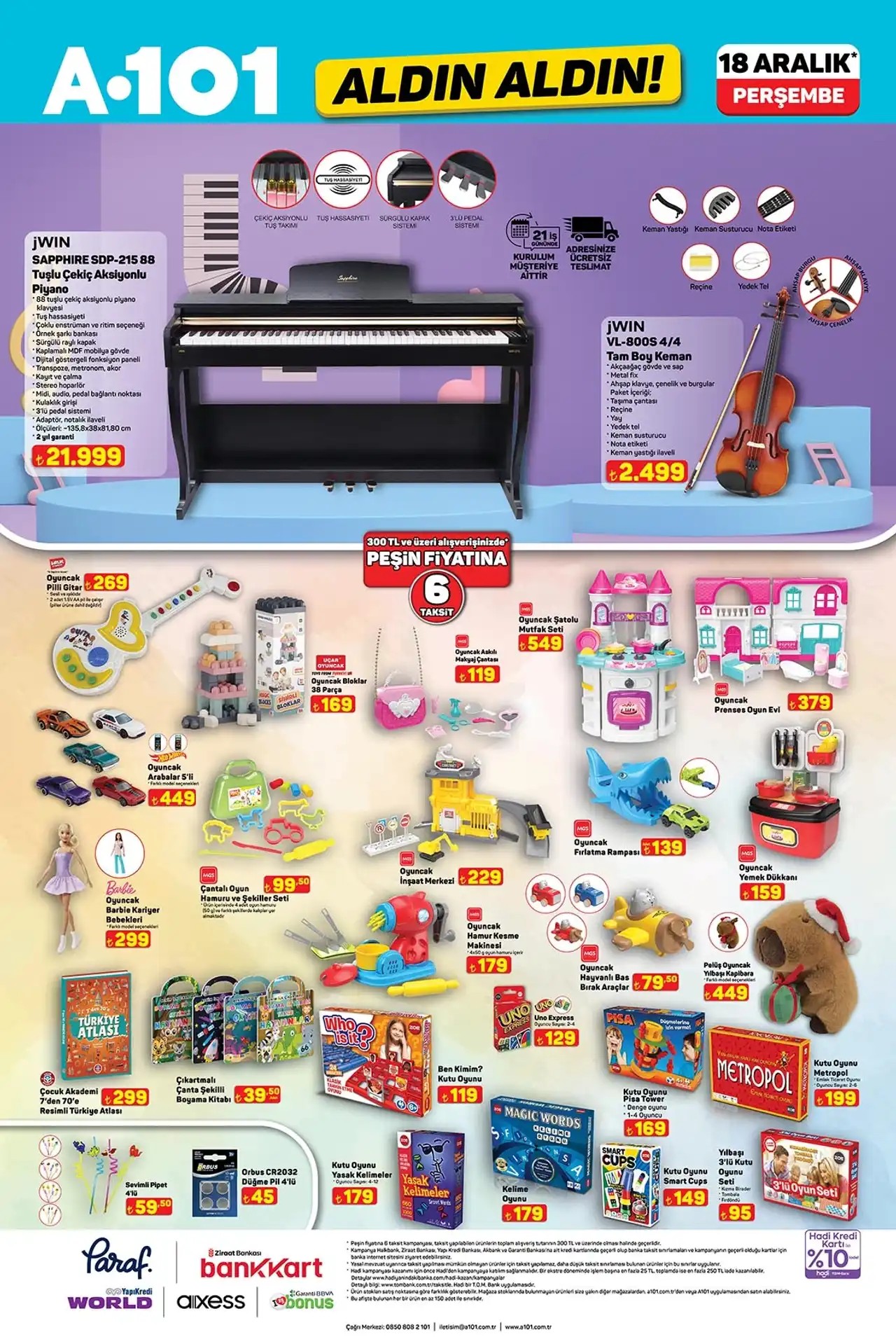 A101 18 Aralık 2025 Aktüel Kataloğu: Dev Ekran TV'ler, Gaming Setleri ve Büyük Motorlu Araç Fırsatları A101 18 Aralık 2025 Aktüel Kataloğu