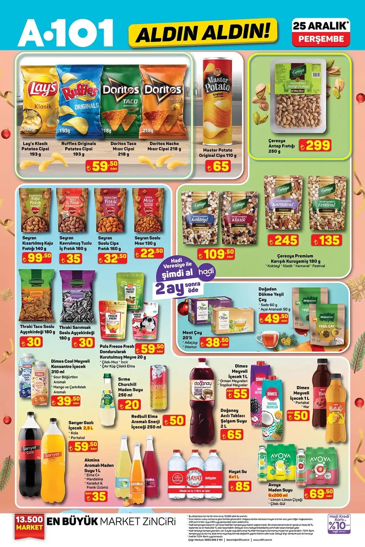 A101 25 Aralık 2025 Aktüel Kataloğu