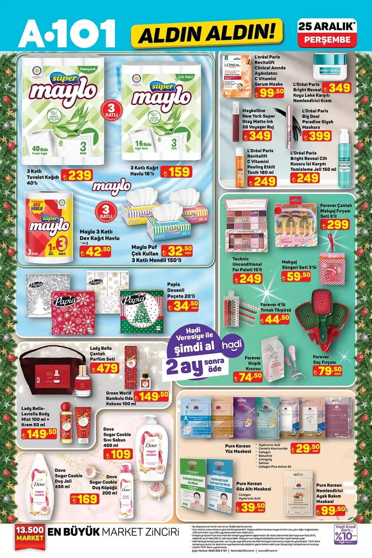 A101 25 Aralık 2025 Aktüel Kataloğu
