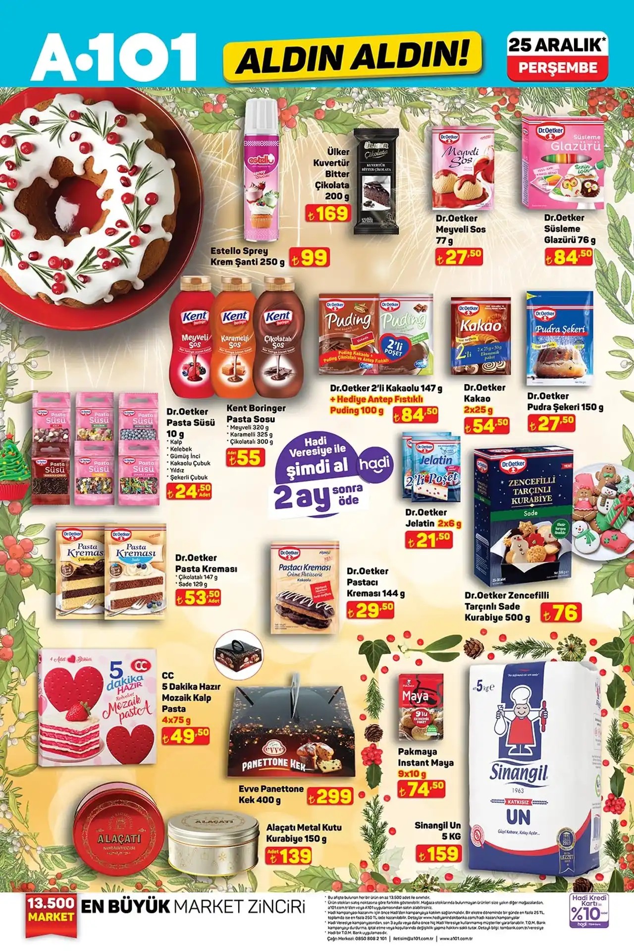 A101 25 Aralık 2025 Aktüel Kataloğu