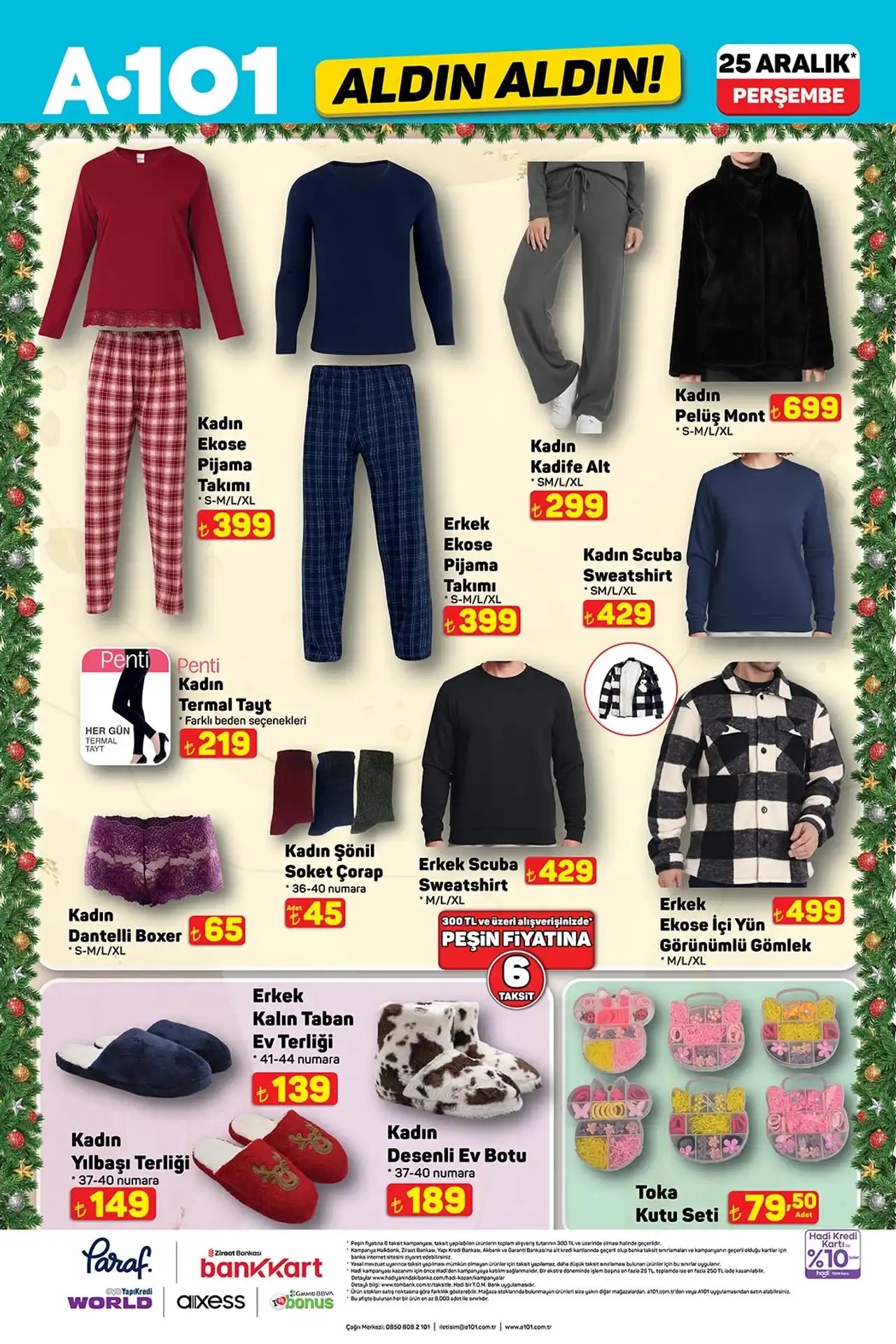 A101 25 Aralık 2025 Aktüel Kataloğu
