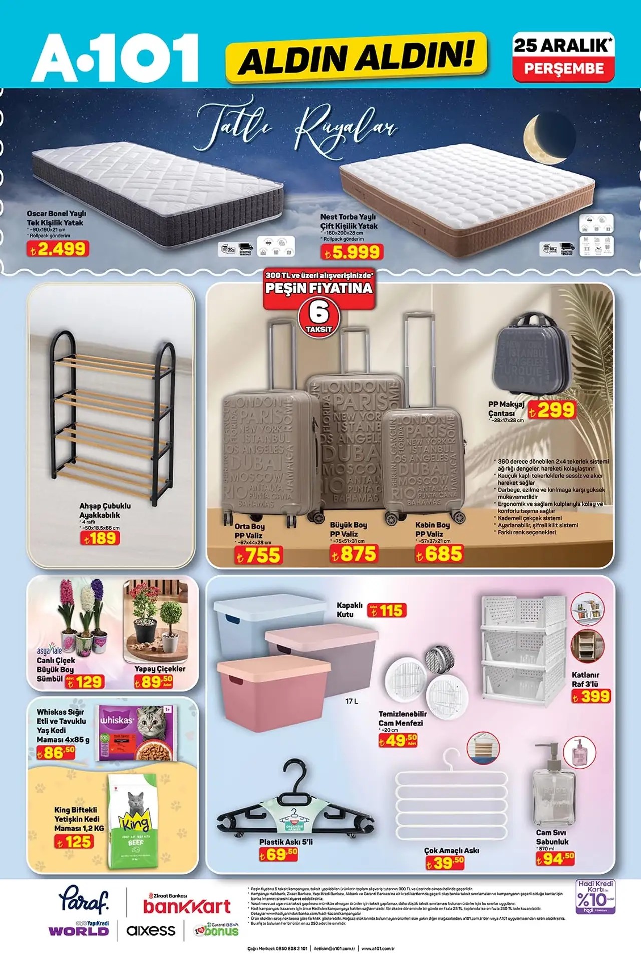 A101 25 Aralık 2025 Aktüel Kataloğu