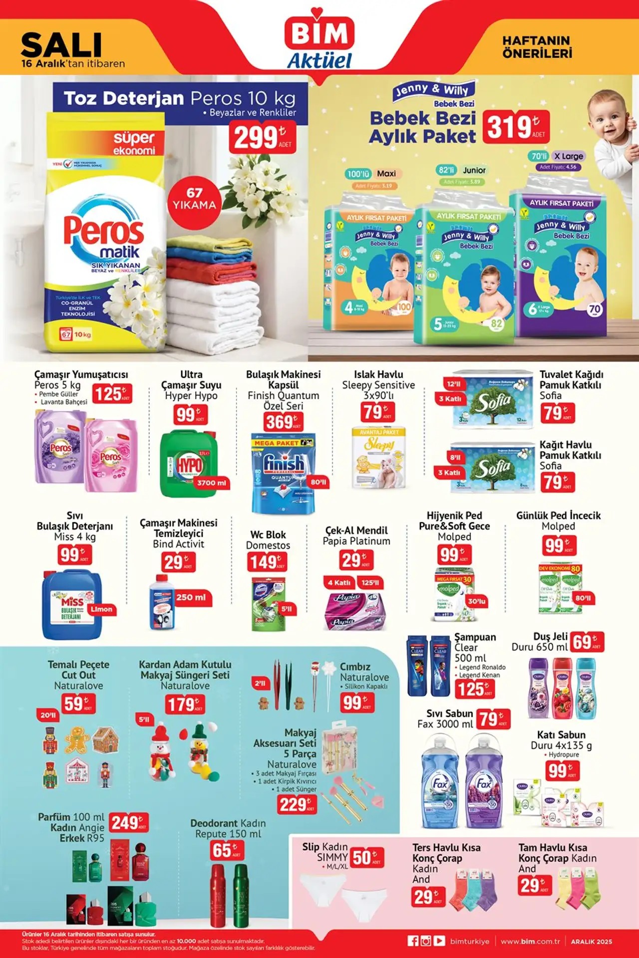 BİM 16 Aralık 2025 Aktüel Kataloğu: Temel Gıda, Dev Protein Kaynakları ve Temizlikte Şok Fiyatlar BİM 16 Aralık 2025 Aktüel Kataloğu