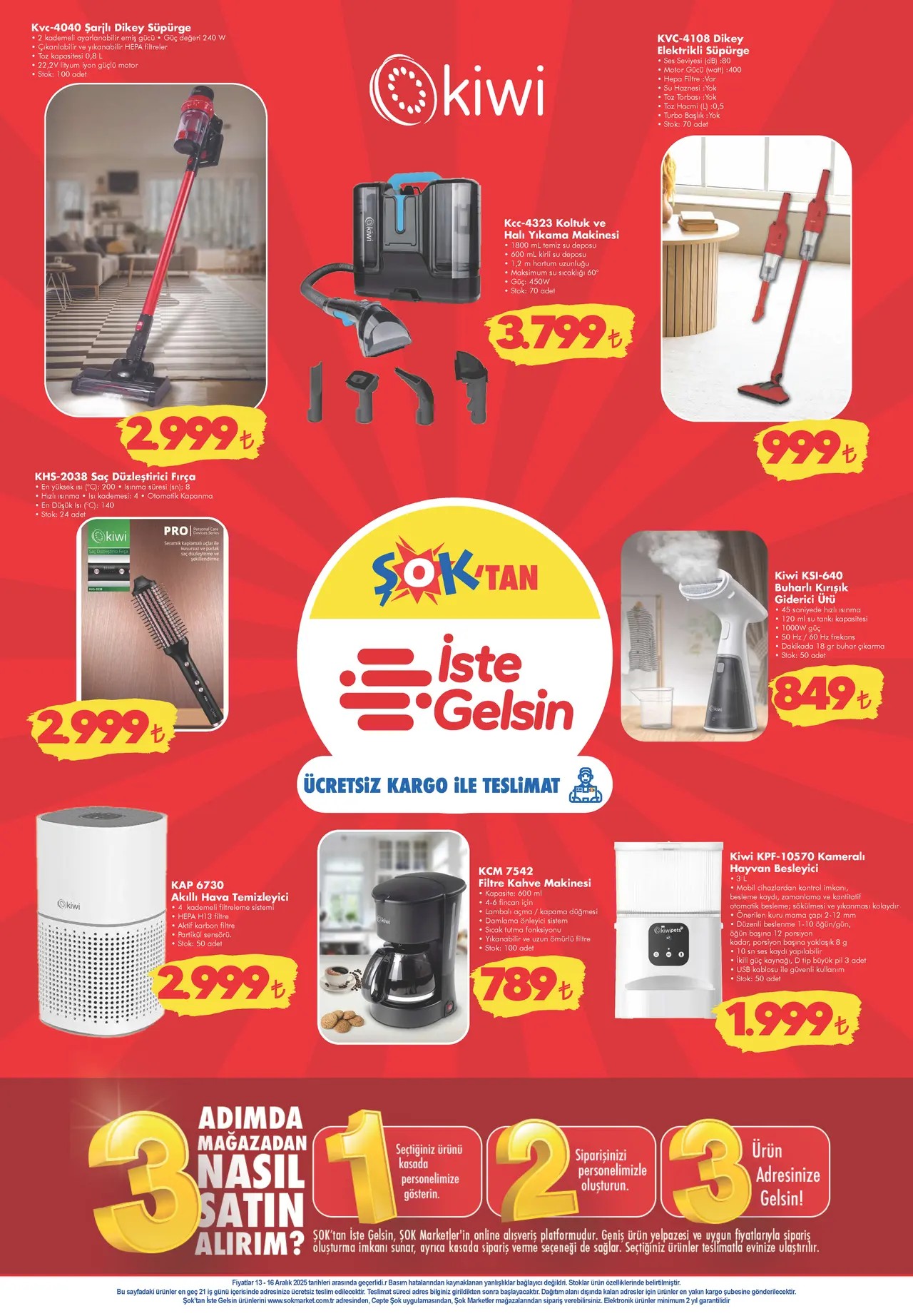 ŞOK 13 Aralık 2025 Kataloğu: Oto Güvenliği, Kışlık Bakım ve Lisanslı Oyuncaklarda Büyük Fırsatlar ŞOK 13 Aralık 2025 Kataloğu