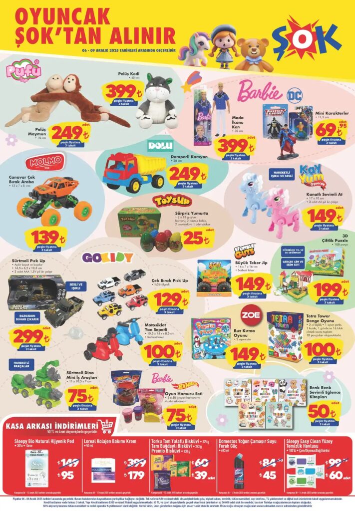 ŞOK 6 Aralık 2025 Aktüel Kataloğu: Kış Konforu, Oyuncak Şöleni ve Valiz Fırsatları ŞOK 6 Aralık 2025 Aktüel Ürünler Kataloğu