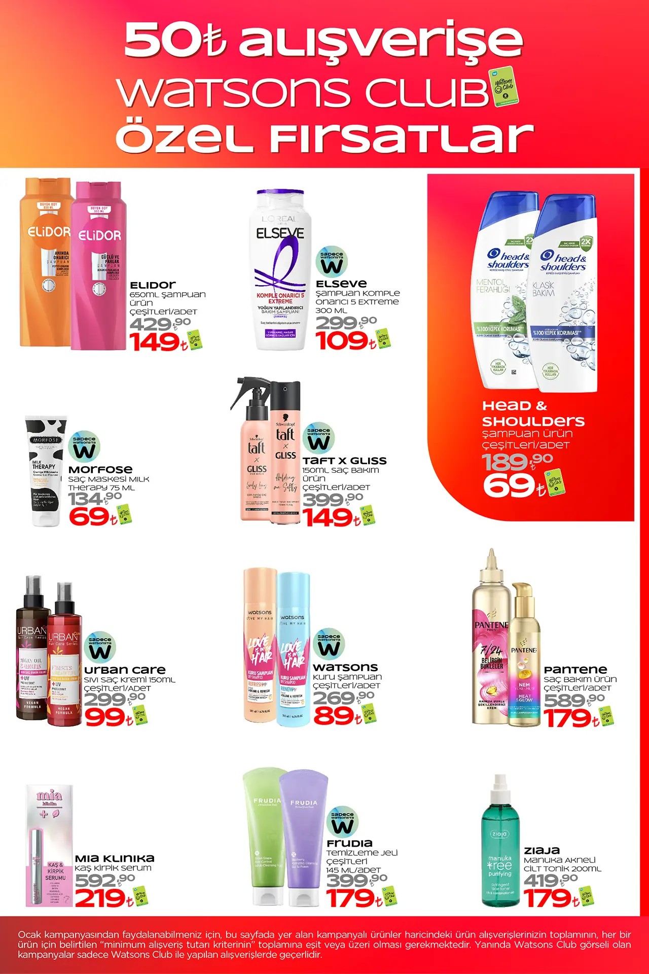 Watsons Ocak 2026 Kataloğu: Yeni Yılda Işıltılı Cilt, Güçlü Saçlar ve K-Beauty Rüzgarı