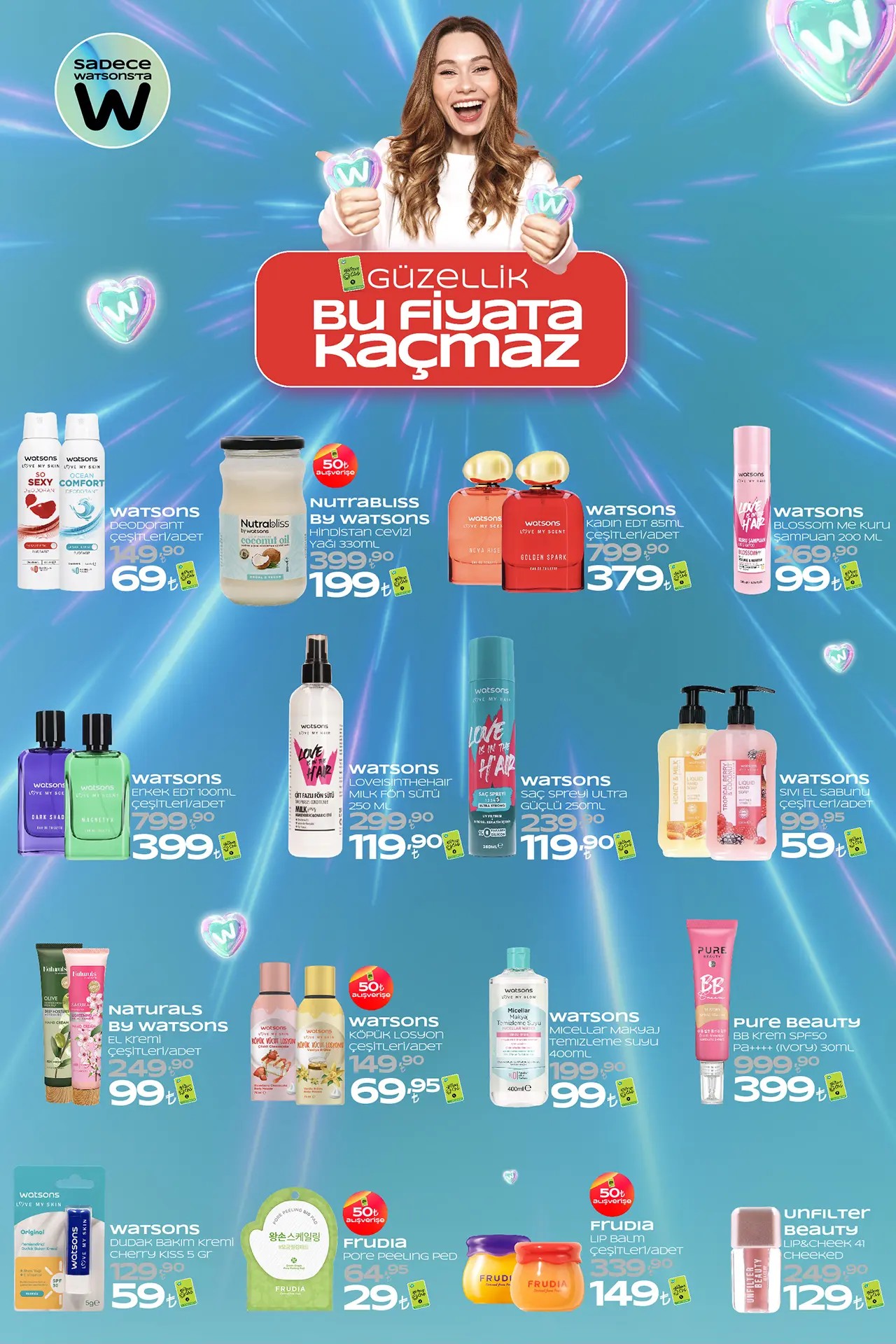 Watsons Ocak 2026 Kataloğu: Yeni Yılda Işıltılı Cilt, Güçlü Saçlar ve K-Beauty Rüzgarı
