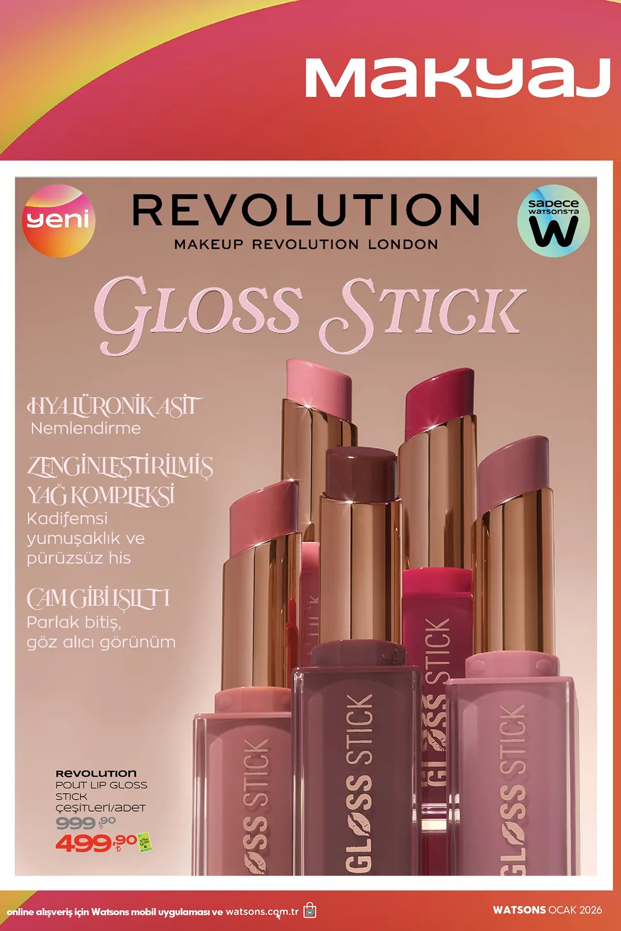 Watsons Ocak 2026 Kataloğu: Yeni Yılda Işıltılı Cilt, Güçlü Saçlar ve K-Beauty Rüzgarı