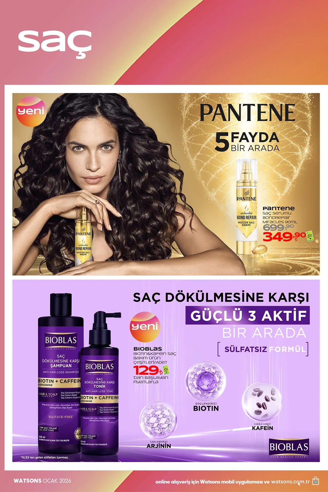 Watsons Ocak 2026 Kataloğu: Yeni Yılda Işıltılı Cilt, Güçlü Saçlar ve K-Beauty Rüzgarı