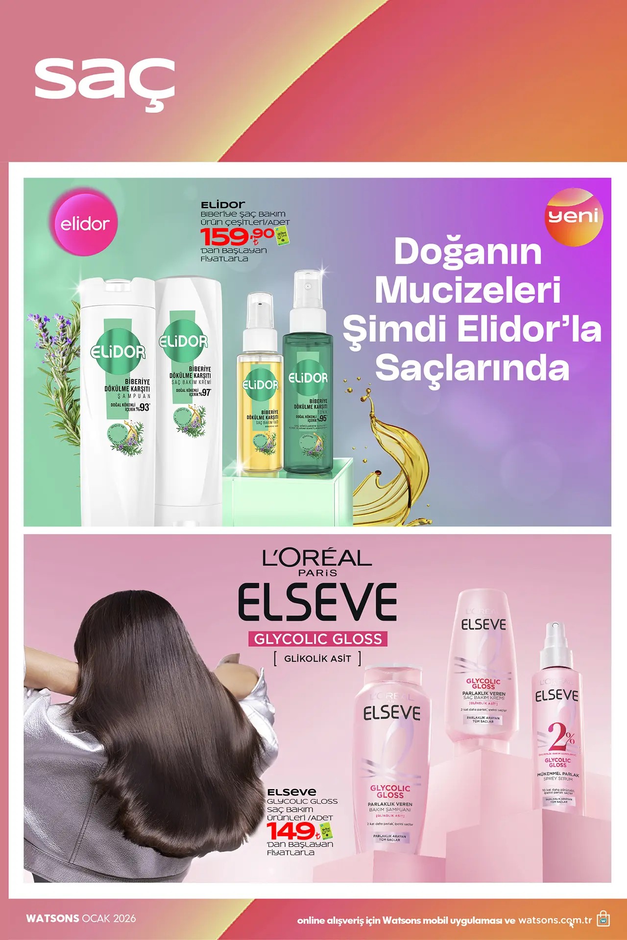 Watsons Ocak 2026 Kataloğu: Yeni Yılda Işıltılı Cilt, Güçlü Saçlar ve K-Beauty Rüzgarı