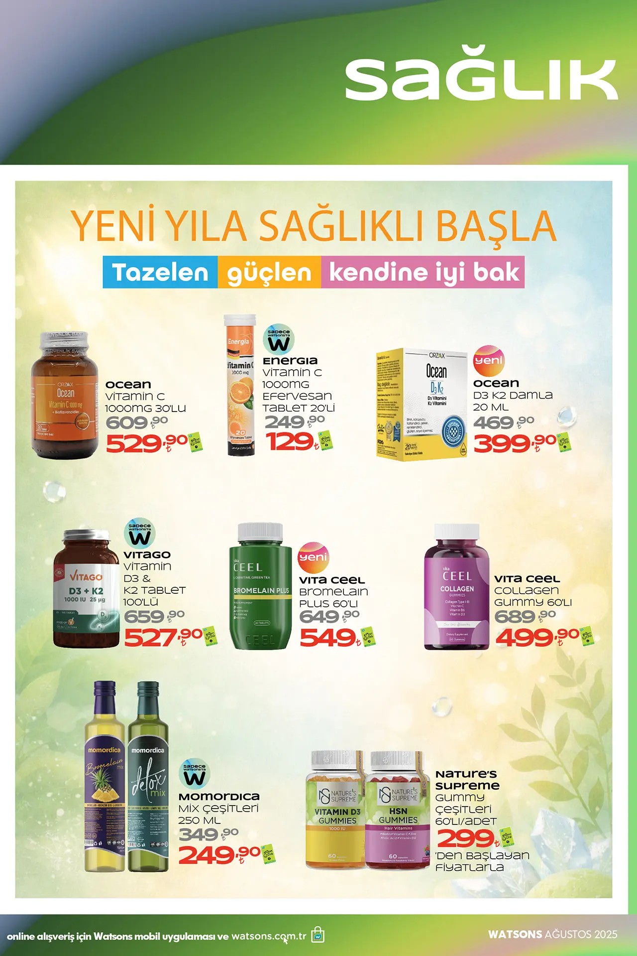 Watsons Ocak 2026 Kataloğu: Yeni Yılda Işıltılı Cilt, Güçlü Saçlar ve K-Beauty Rüzgarı