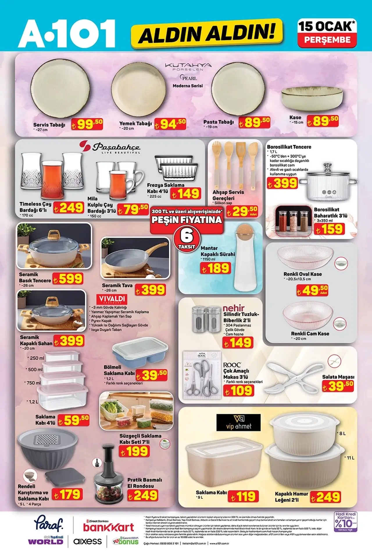 A101 15 Ocak 2026 Aktüel Kataloğu