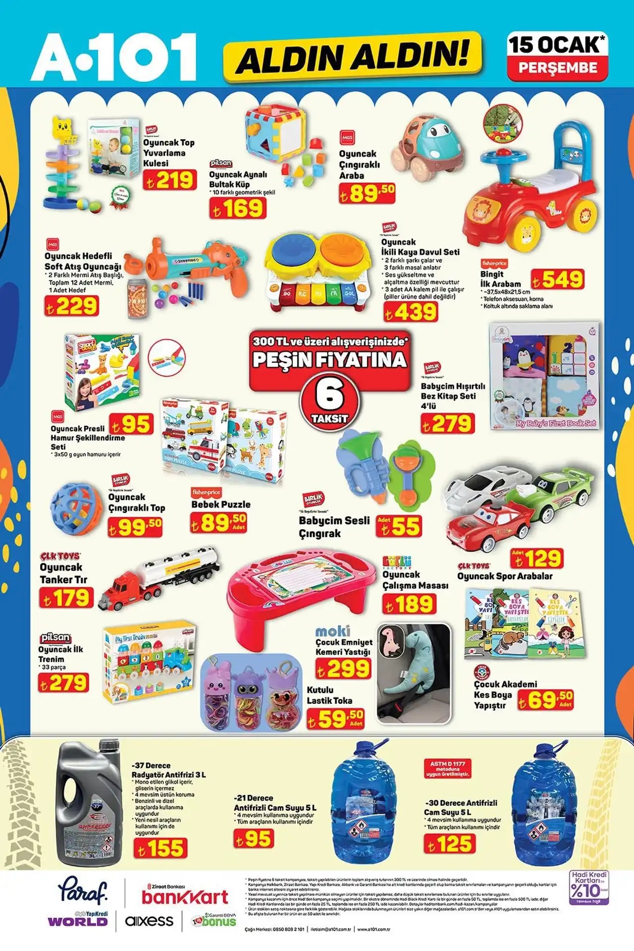 A101 15 Ocak 2026 Aktüel Kataloğu