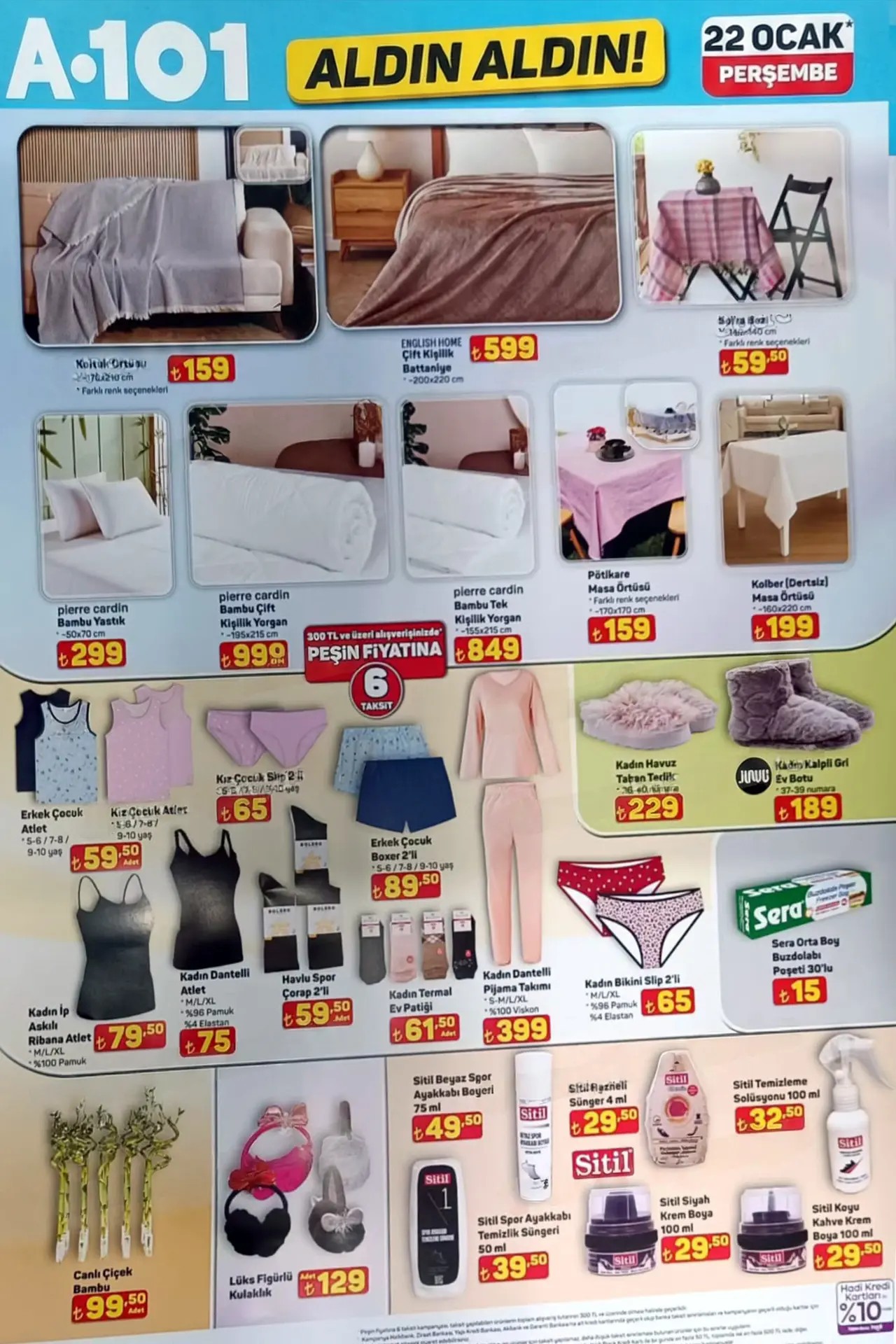 A101 22 Ocak 2026 Aktüel Kataloğu