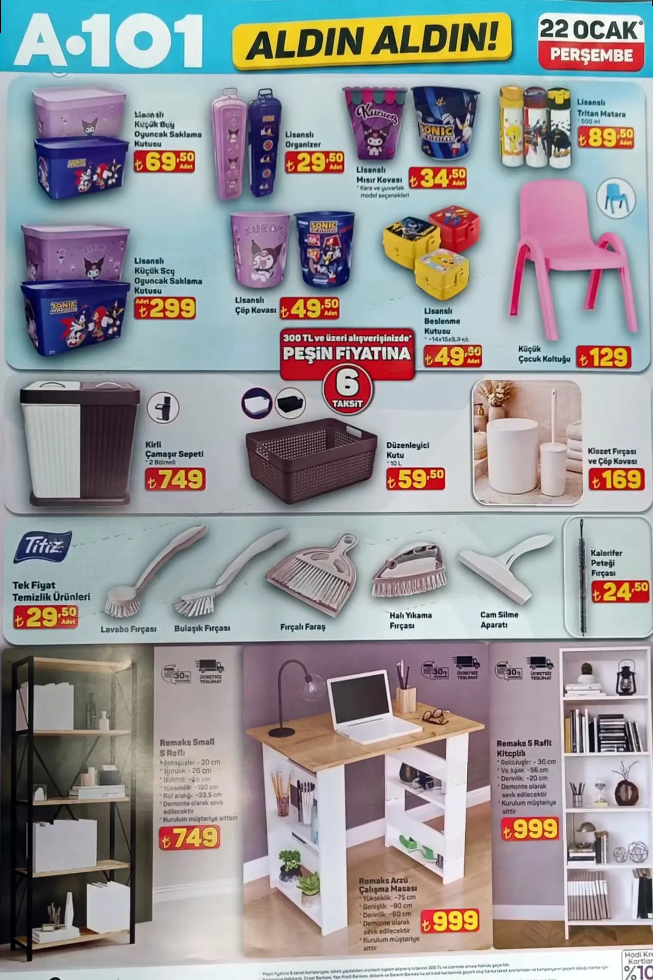 A101 22 Ocak 2026 Aktüel Kataloğu