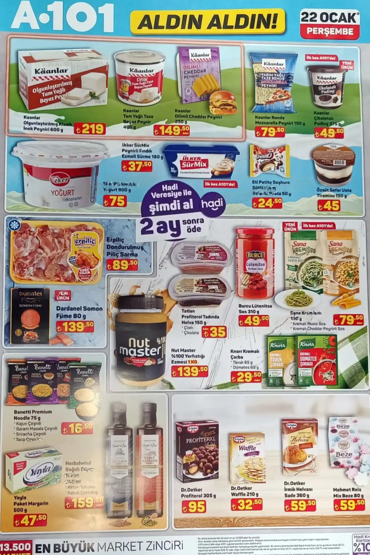 A101 22 Ocak 2026 Aktüel Kataloğu