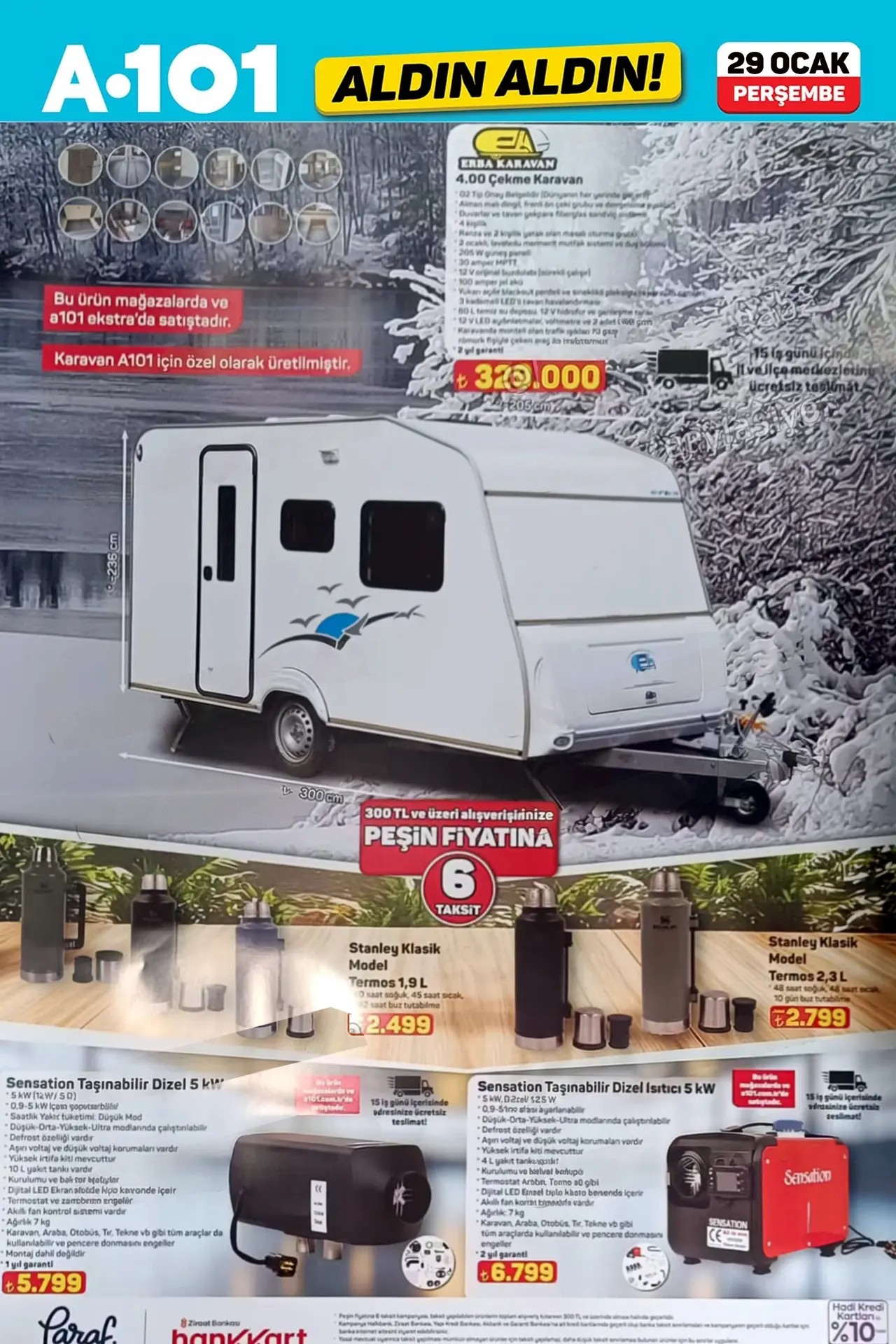 A101 29 Ocak 2026 Aktüel Kataloğu