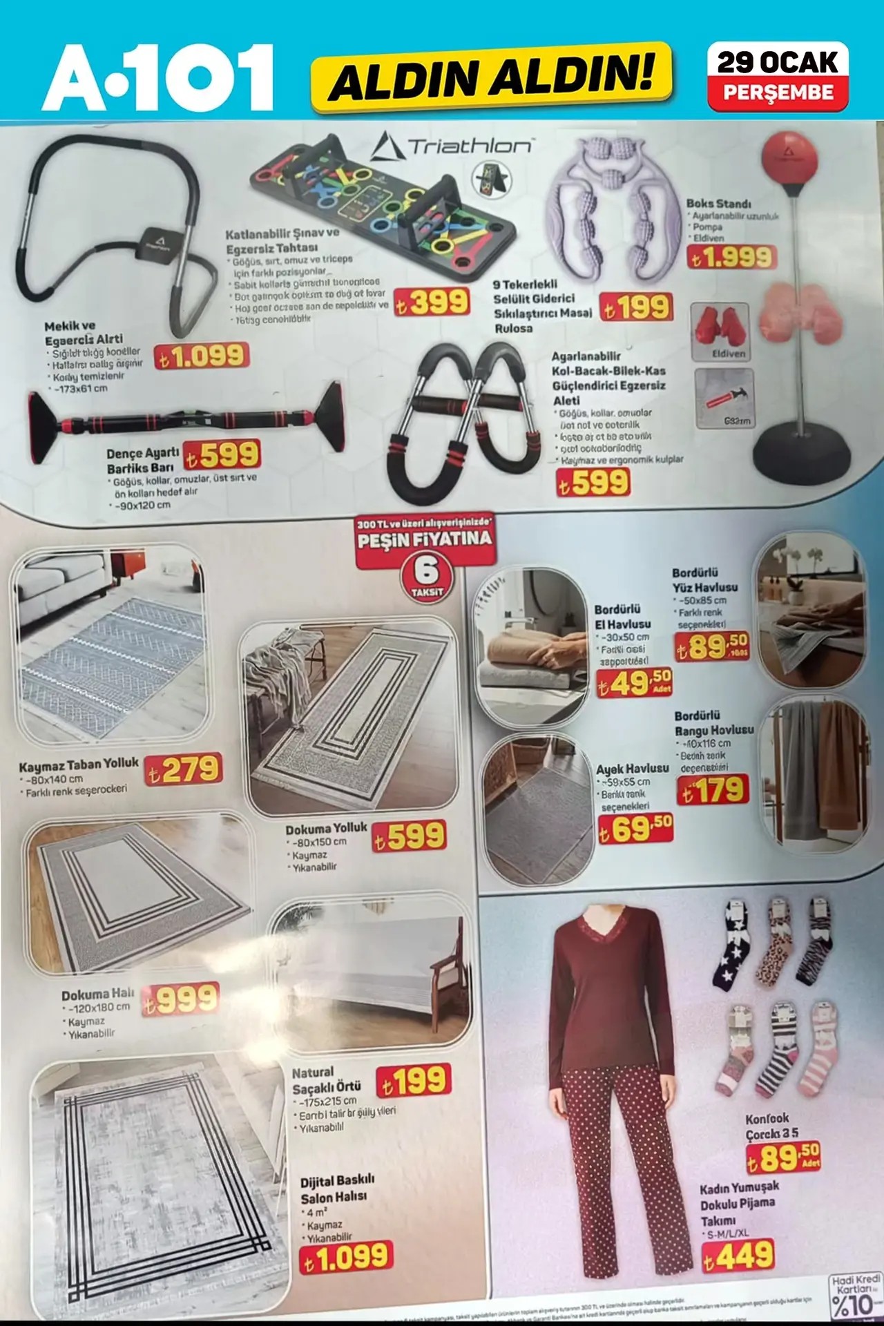 A101 29 Ocak 2026 Aktüel Kataloğu