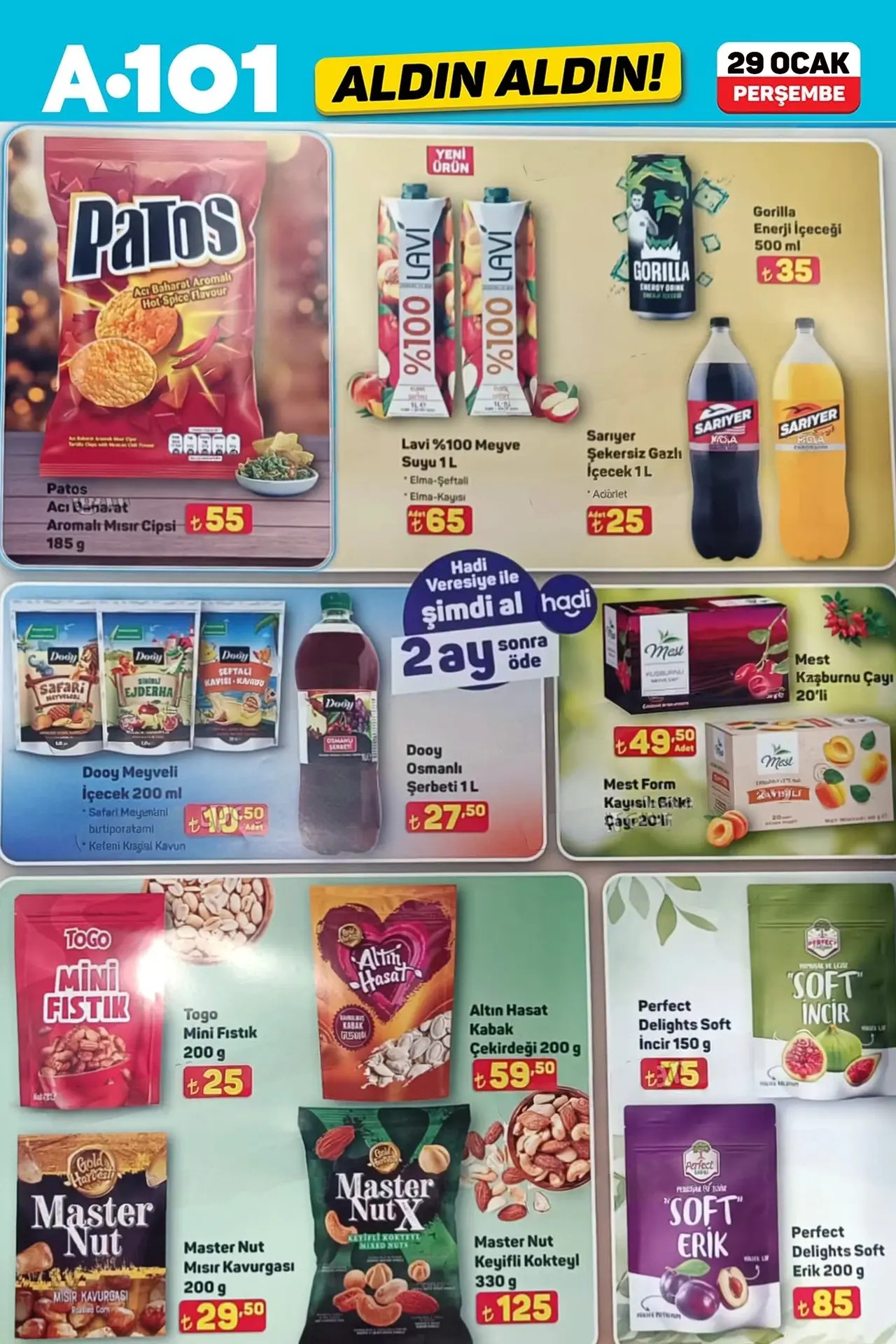 A101 29 Ocak 2026 Aktüel Kataloğu