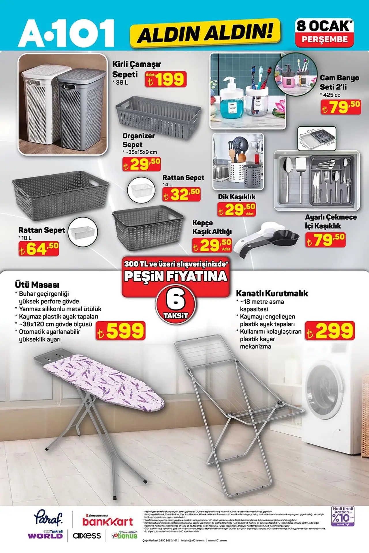 A101 8 Ocak 2026 Aktüel Kataloğu