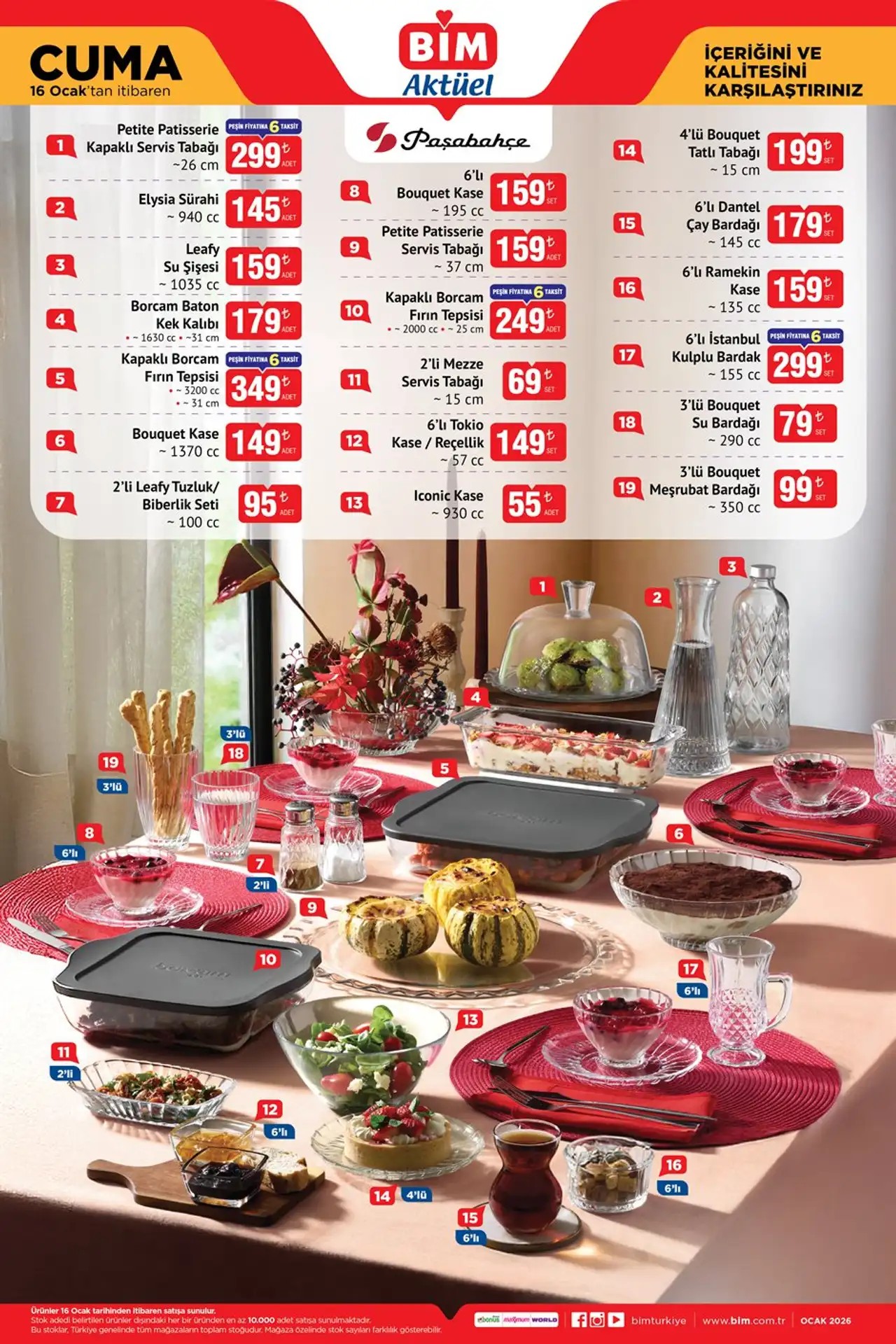 BİM 16 Ocak 2026 Aktüel Kataloğu: TCL Dev Ekran TV, Casper Akıllı Telefonlar ve Bebek Ürünlerinde Büyük Fırsatlar BİM 16 Ocak 2026 Aktüel Kataloğu