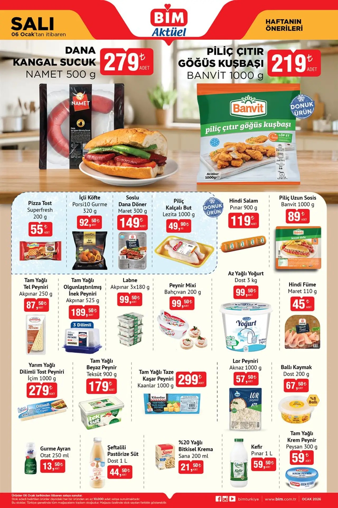 BİM 6 Ocak 2026 Aktüel Kataloğu: Bebek Bezinde Devrim, Temizlikte Kapsül Kolaylığı ve Şarküteri Şov BİM 6 Ocak 2026 Aktüel Kataloğu