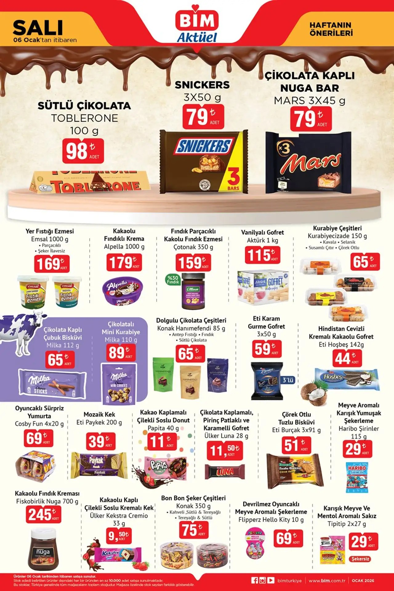 BİM 6 Ocak 2026 Aktüel Kataloğu: Bebek Bezinde Devrim, Temizlikte Kapsül Kolaylığı ve Şarküteri Şov BİM 6 Ocak 2026 Aktüel Kataloğu