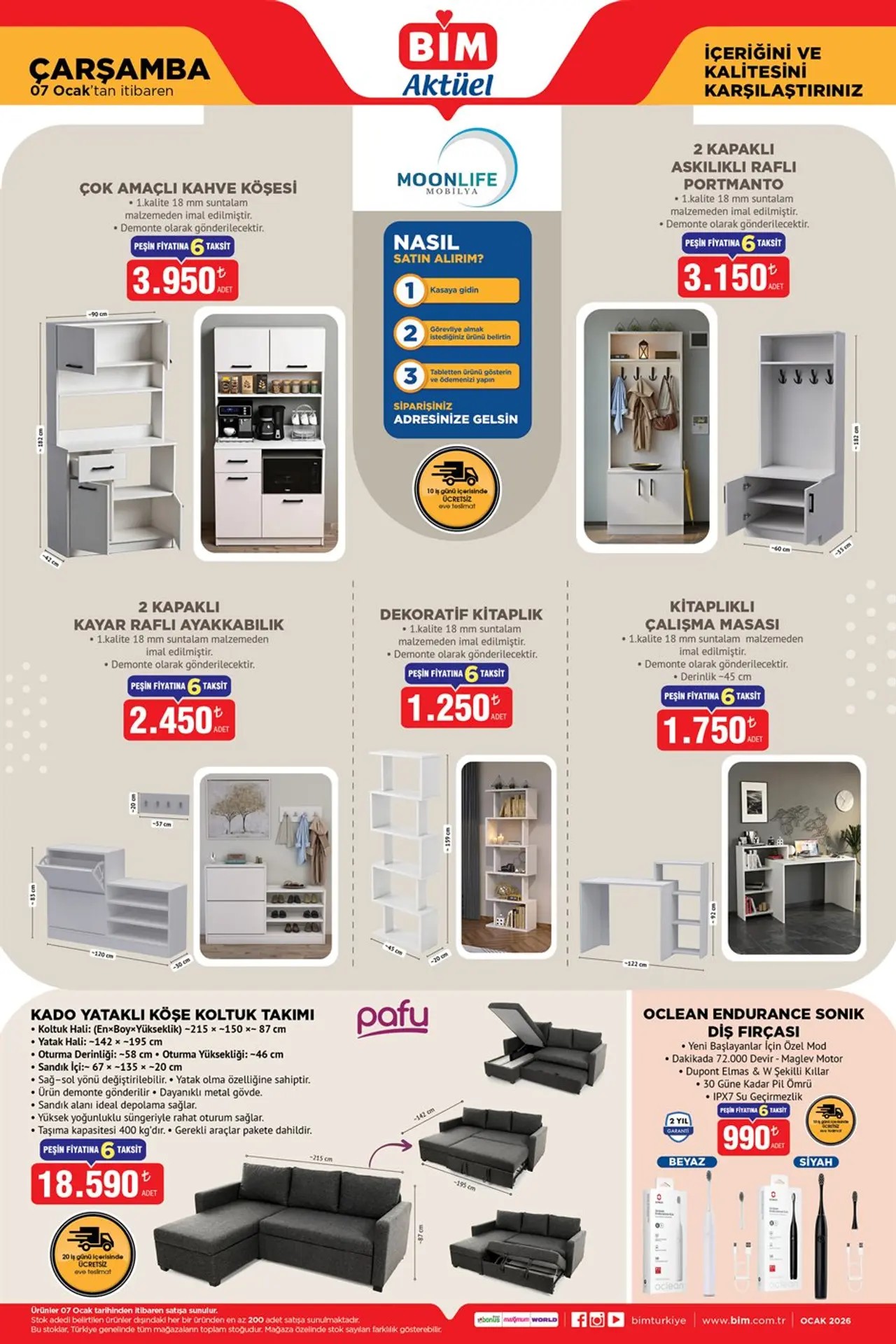 BİM 6 Ocak 2026 Aktüel Kataloğu: Bebek Bezinde Devrim, Temizlikte Kapsül Kolaylığı ve Şarküteri Şov BİM 6 Ocak 2026 Aktüel Kataloğu
