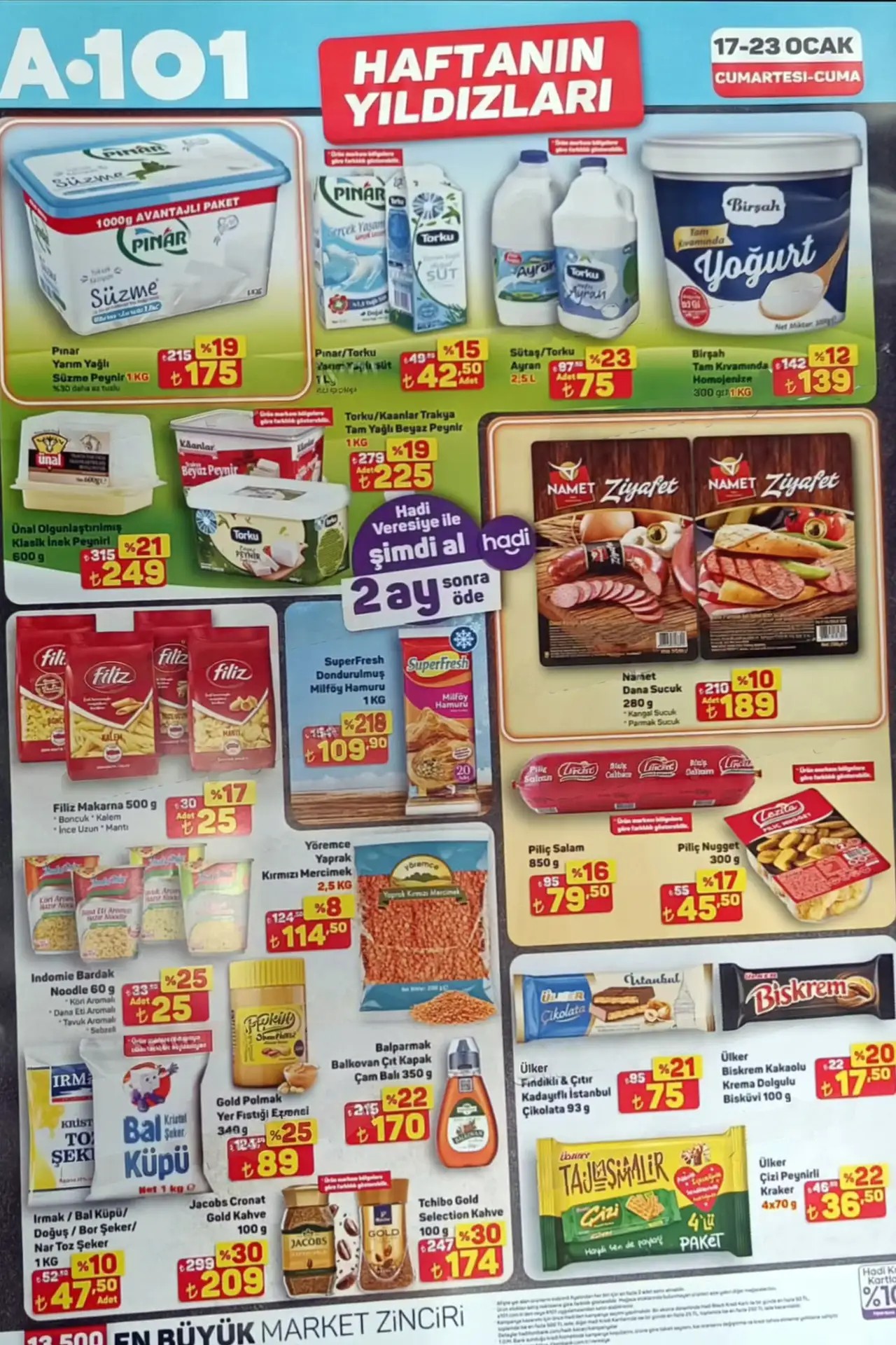 A101 17 Ocak 2026 Aktüel Kataloğu