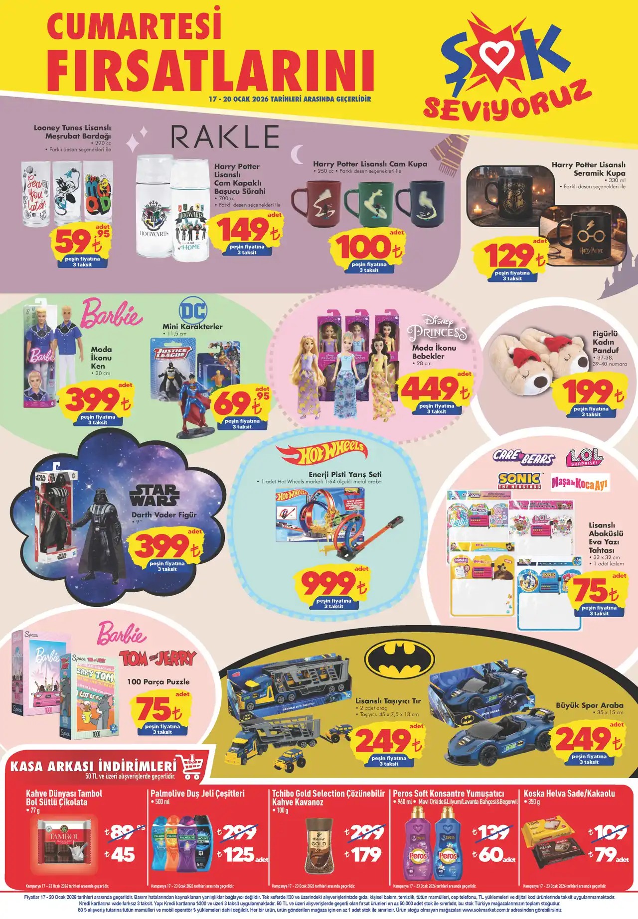 ŞOK 17 Ocak 2026 Aktüel Kataloğu