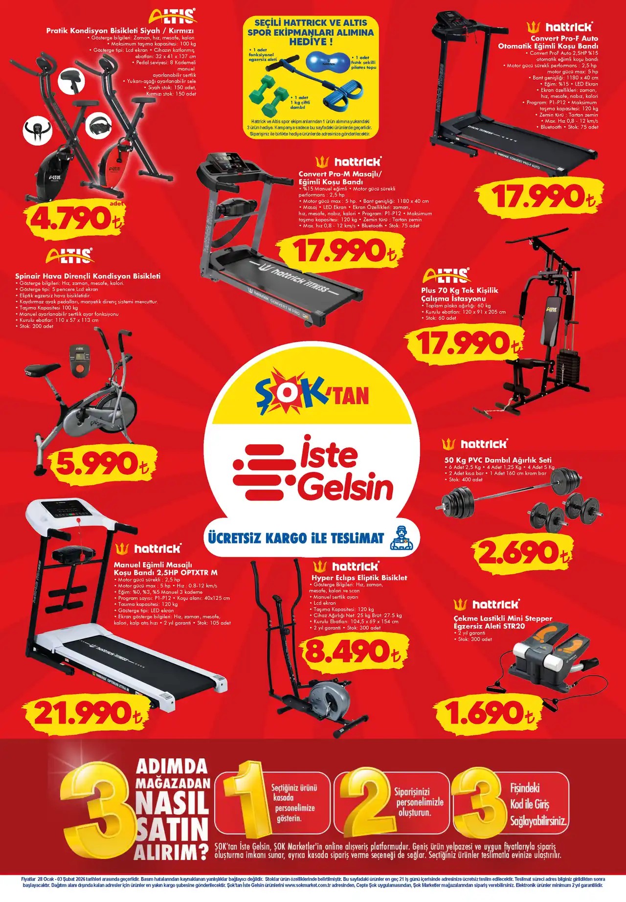 ŞOK 28 Ocak 2026 Aktüel Kataloğu