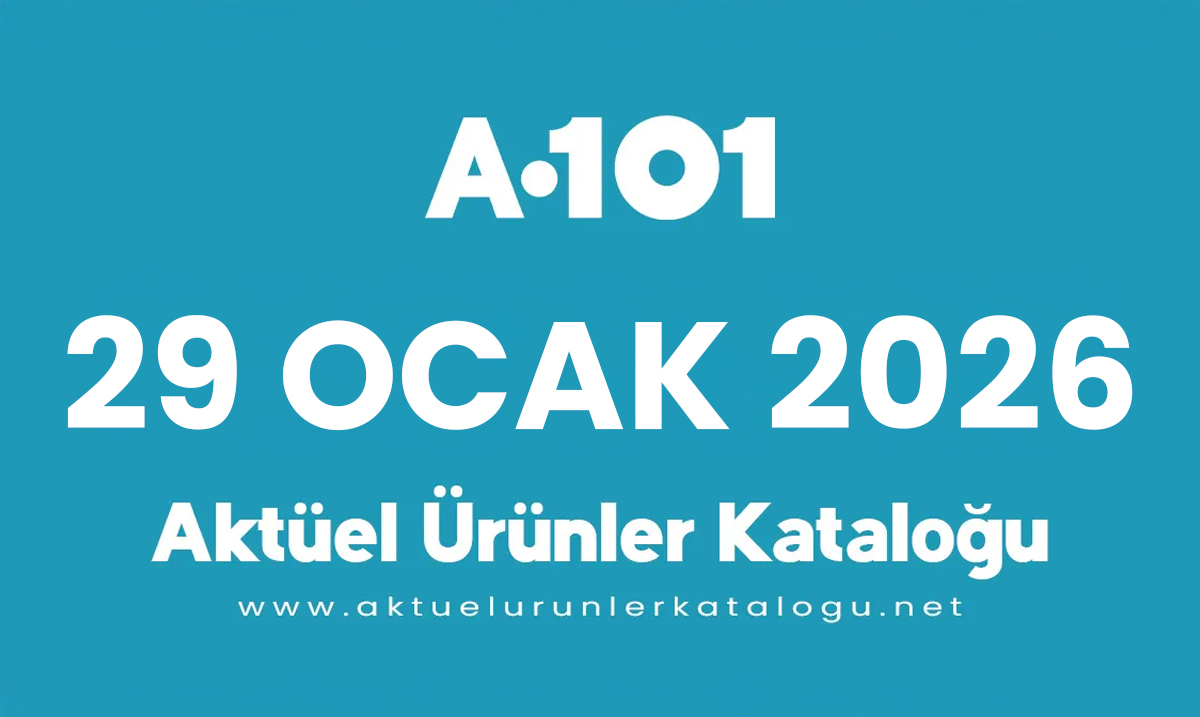 A101 29 Ocak 2026 Aktüel Kataloğu